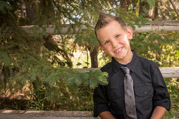 Young smiling boy